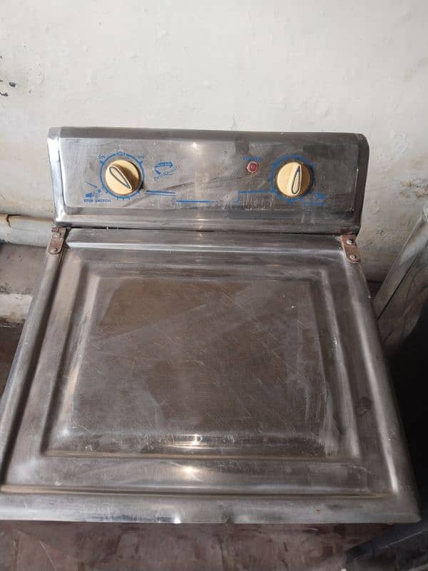 steel body washing machine and dryer 100% okay 1