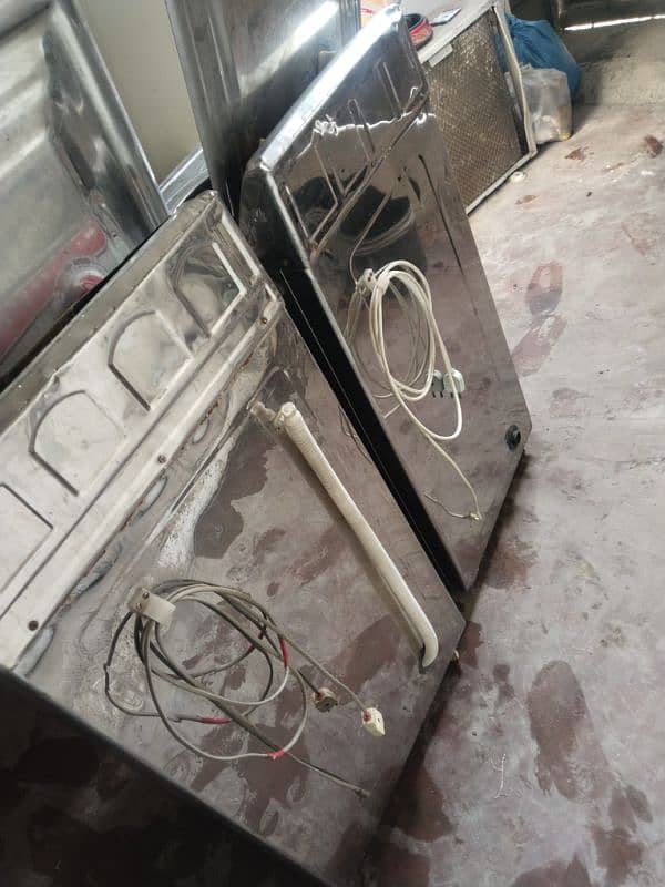 steel body washing machine and dryer 100% okay 6