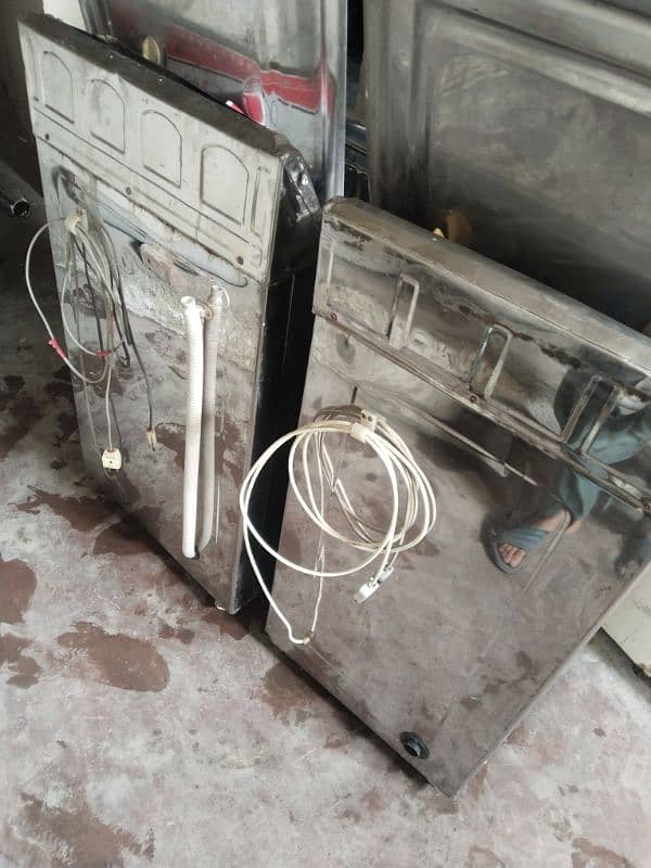 steel body washing machine and dryer 100% okay 7