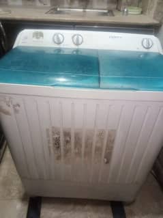 Haier dual tub perfectly working condition 03008125456