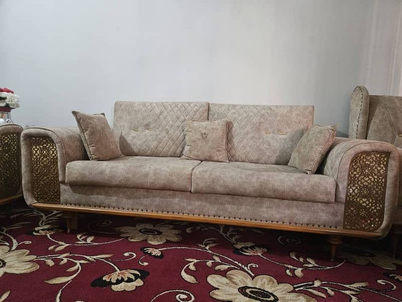 Turkish Style 7 seater sofa set (URGENT) 4