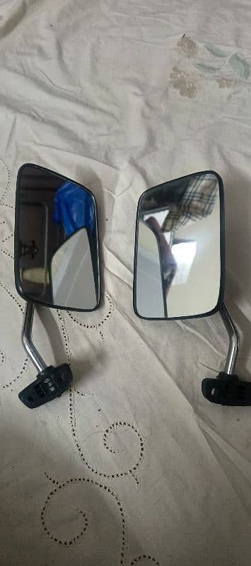 100 Percent Orignal SUZUKI BOLAN SIDE MIRRORS ( 2005 MODEL) 0