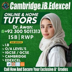 Best Home Tutors | O Level & A levels | English Tutors