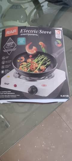 electric stove bilkul new Hai aik dafa bi use nhi hoa