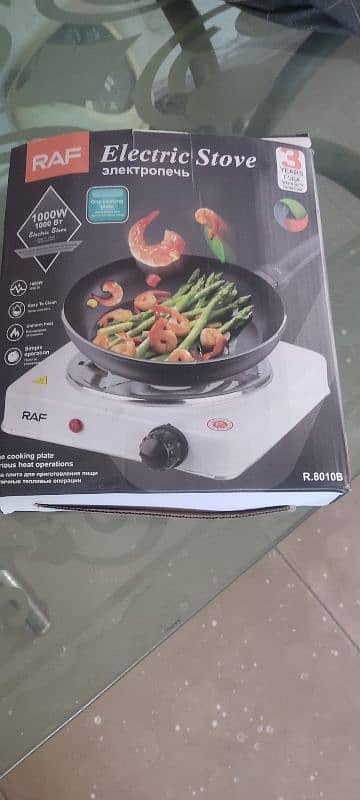 electric stove bilkul new Hai aik dafa bi use nhi hoa 0