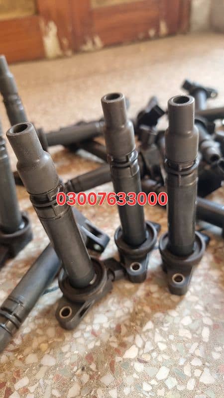 Toyota Markx parts ignition coils manifold throtle body 1