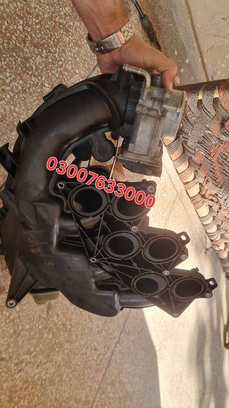 Toyota Markx parts ignition coils manifold throtle body 2