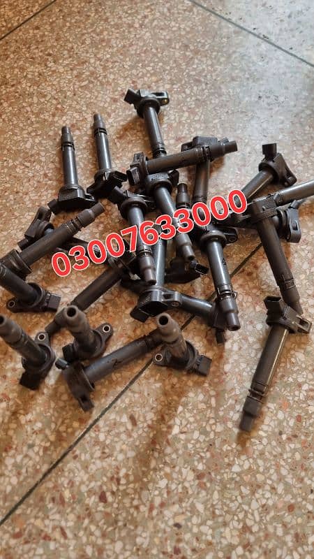 Toyota Markx parts ignition coils manifold throtle body 3