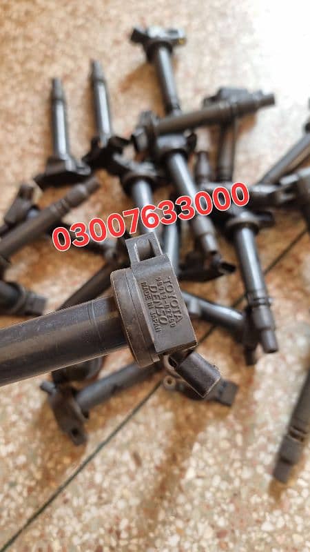 Toyota Markx parts ignition coils manifold throtle body 5