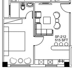 1 BED FULLY FURNISHED 1 YEAR POSSESSION 2.5 YEAR POSSESSION.