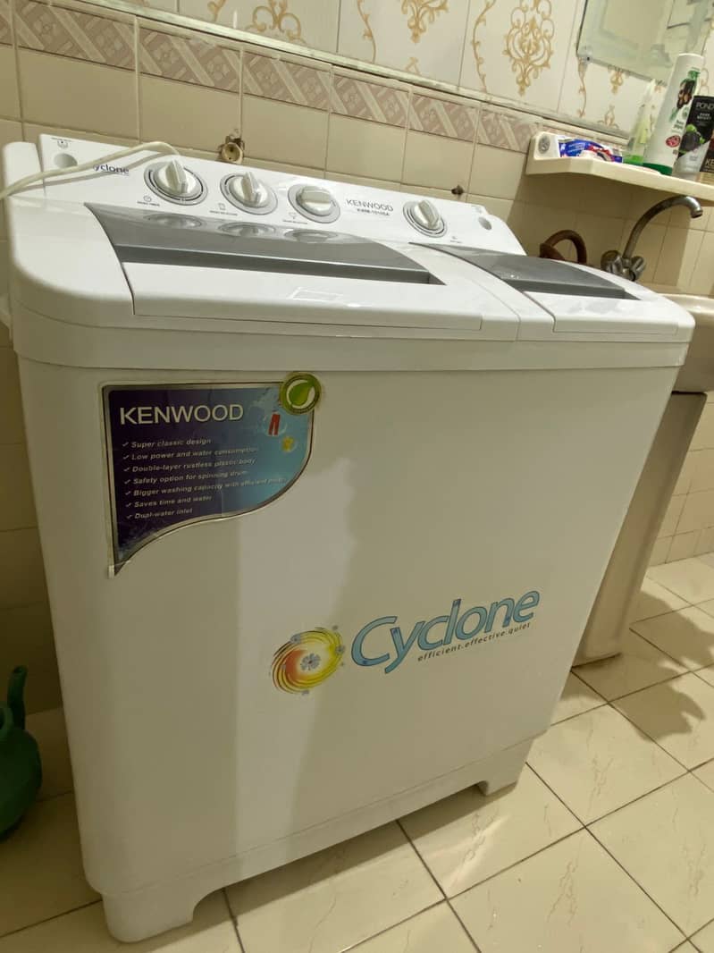 Kenwood 2 in 1 washing machine plus Dryer 6