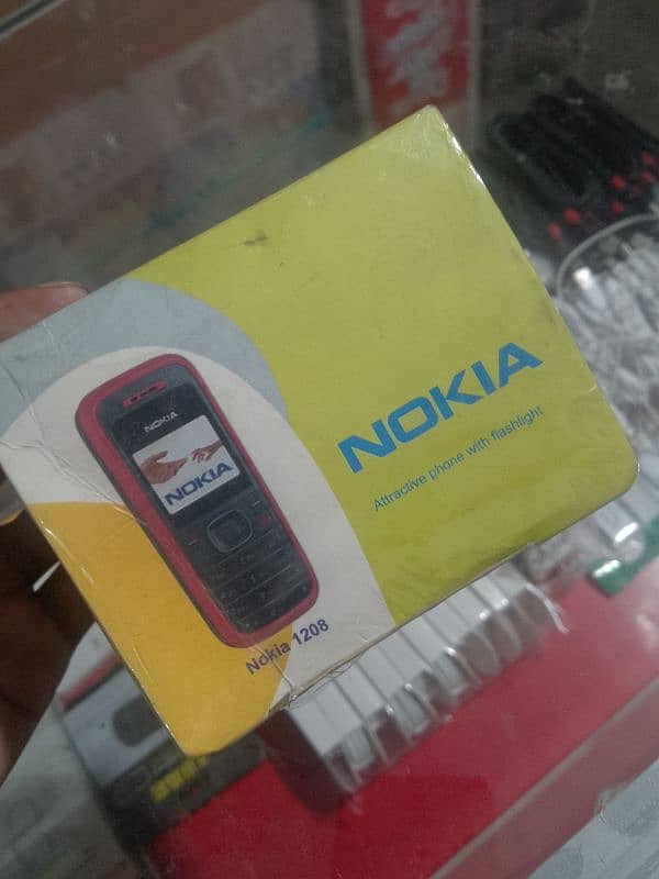 Nokia 1208 box pack pta prove 4