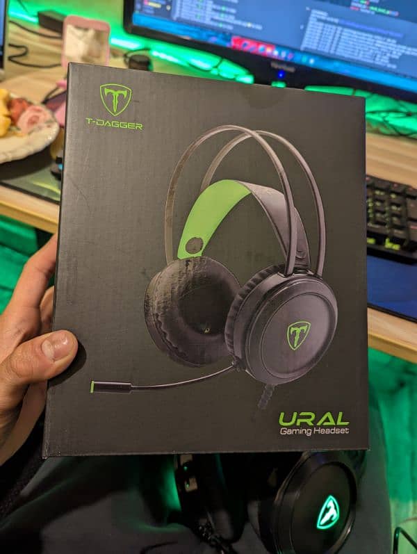 T-Dagger Ural Gaming Headphones (With Box) 0