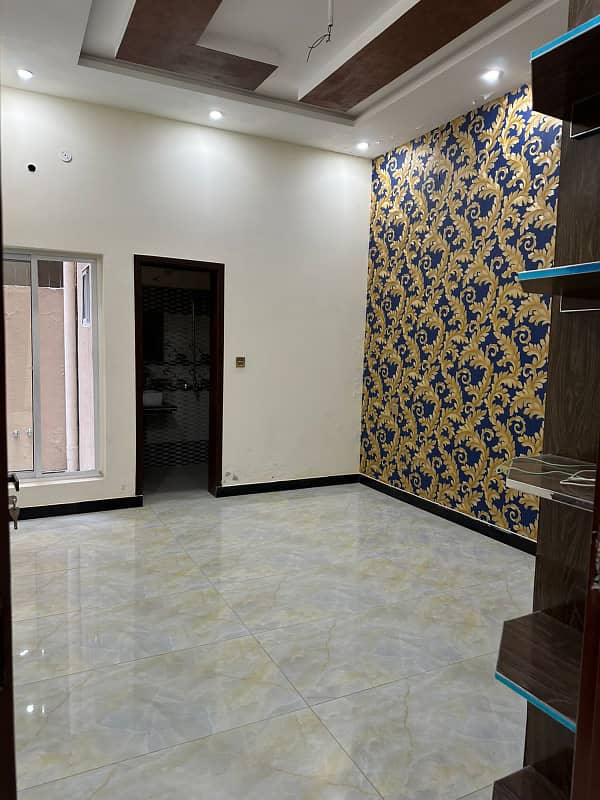 4.5 Marla brand new 3 story house for rent in shadab gardan 2