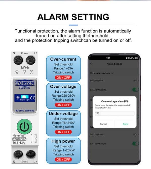 Tomzn wifi switch 1