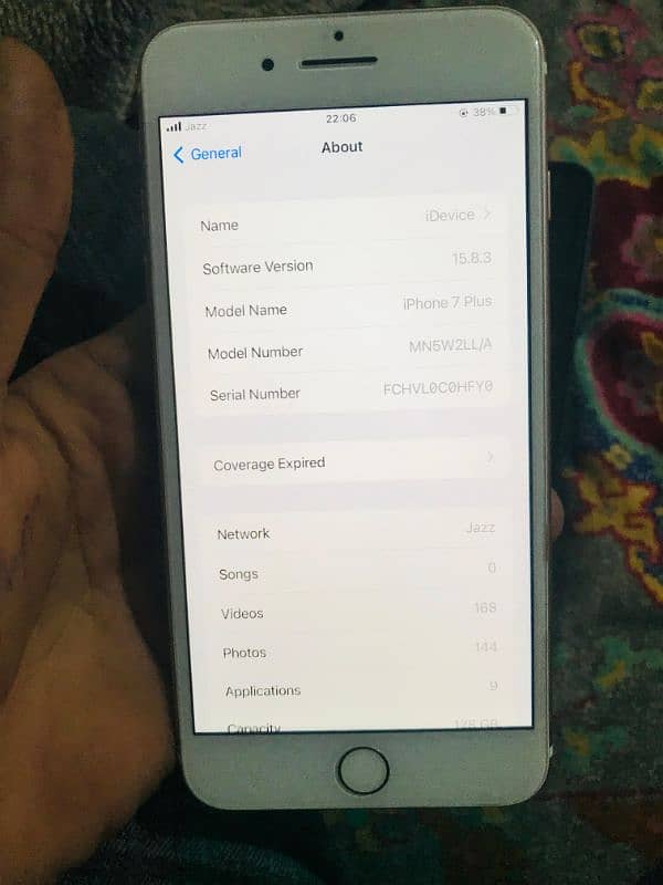 iphone 7plus All ok han condition 10/9 han 4