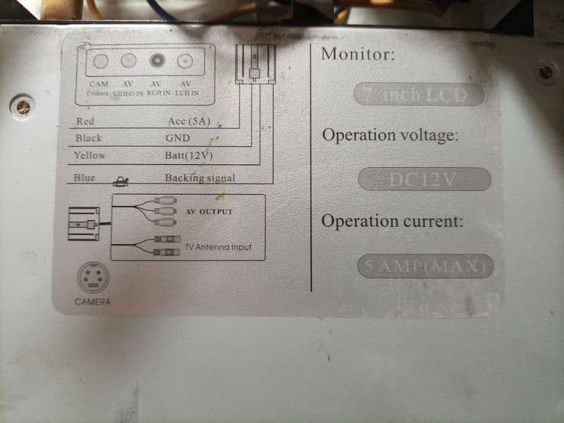 car audio/video system 7