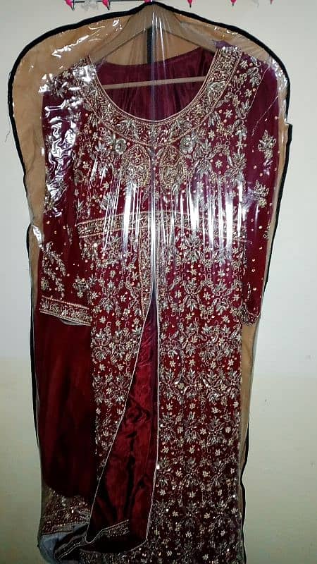 Barat dress /wedding dress/Maxi lehnga/shadi suit /long maxi 1