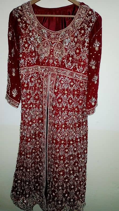 Barat dress /wedding dress/Maxi lehnga/shadi suit /long maxi 3