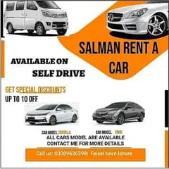 SELF DRIVE RENT A CAR WITHOUT DRIVER RENT A CAR LAHORE