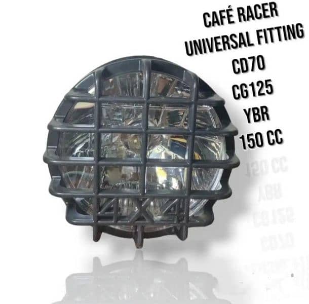 1 Pcs Round Style Headlight  Bike | High Quality | Watsap: 03213048013 2