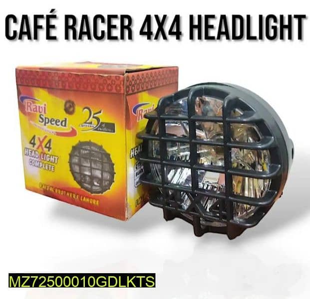 1 Pcs Round Style Headlight  Bike | High Quality | Watsap: 03213048013 4