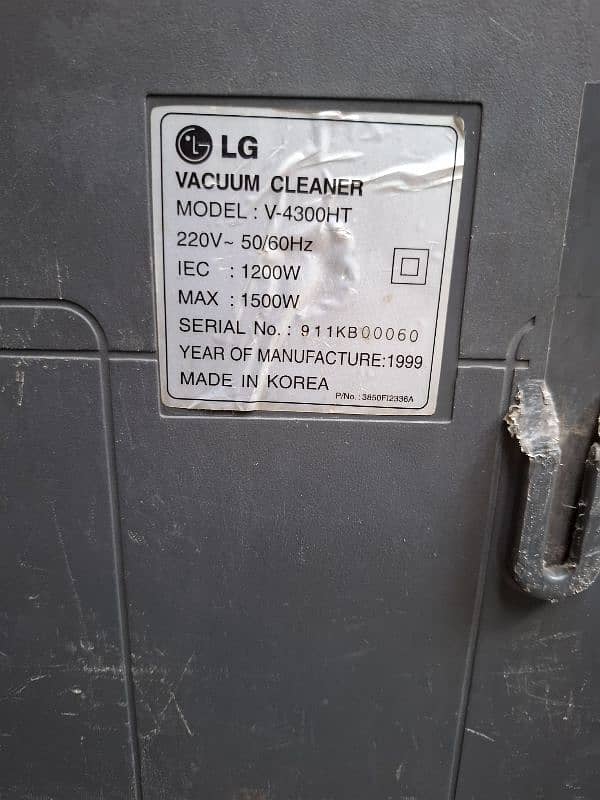 LG imported vacuum cleaner for sale 0