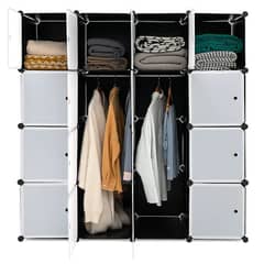 Foldable 16 cube cupboard