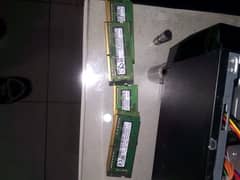 Laptop PC4 ddr4 4gb rams available (per pcs 1600) 32pcs available