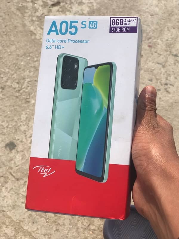 itel A05s 4 64gb new 4