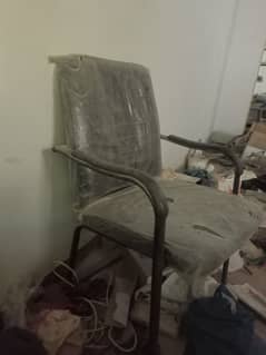 8 slightly used chairs