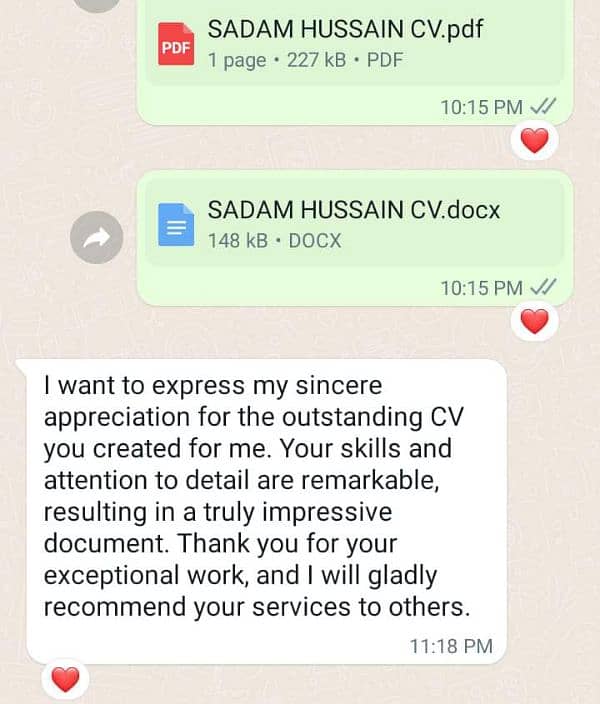 Professional CV Maker | Expert CV Writing Services in Lahore 3