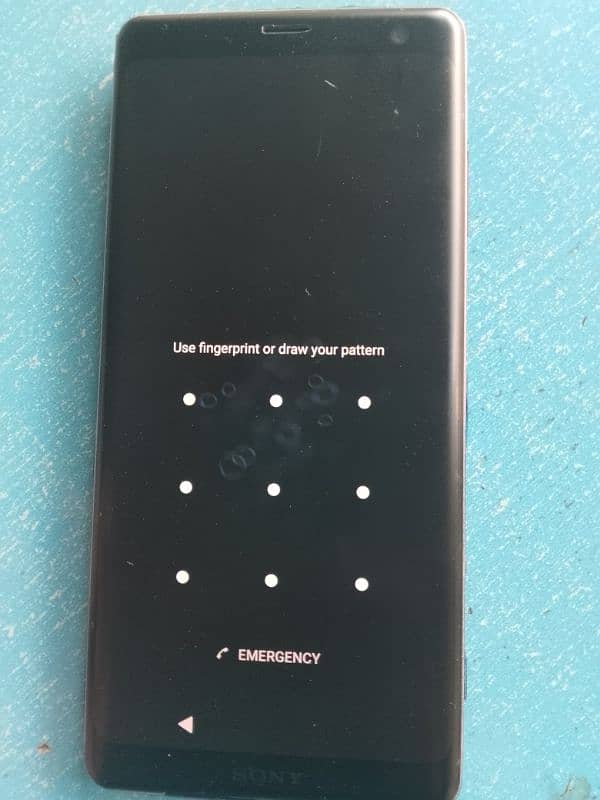 Sony xz3 back break only phone 1