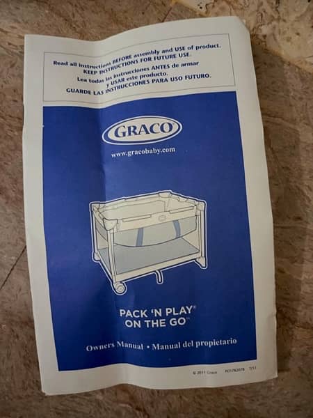 graco baby cot /pack and play 5