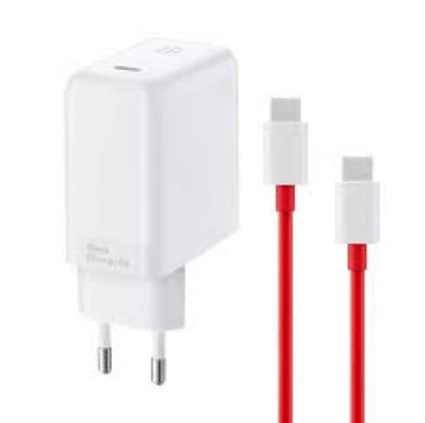 OnePlus C to C 65watt wrap charger 1