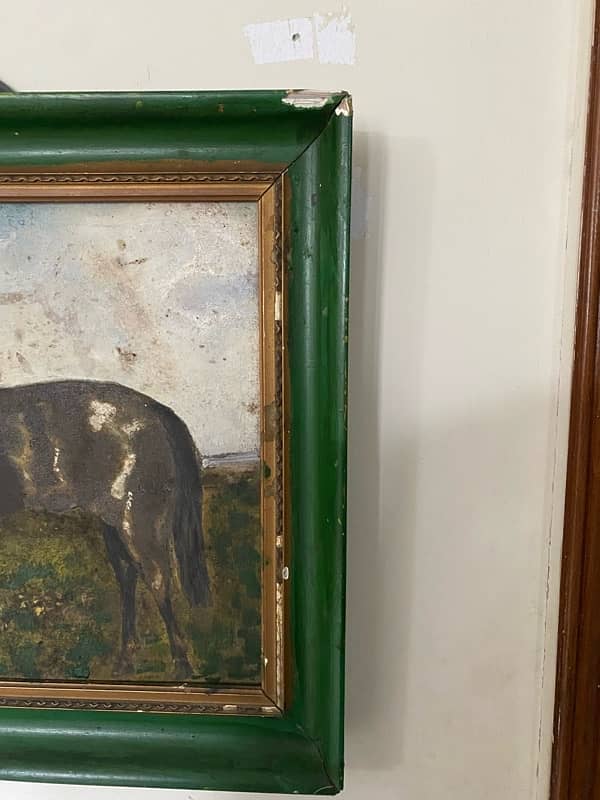 Antique Horse Painting 4