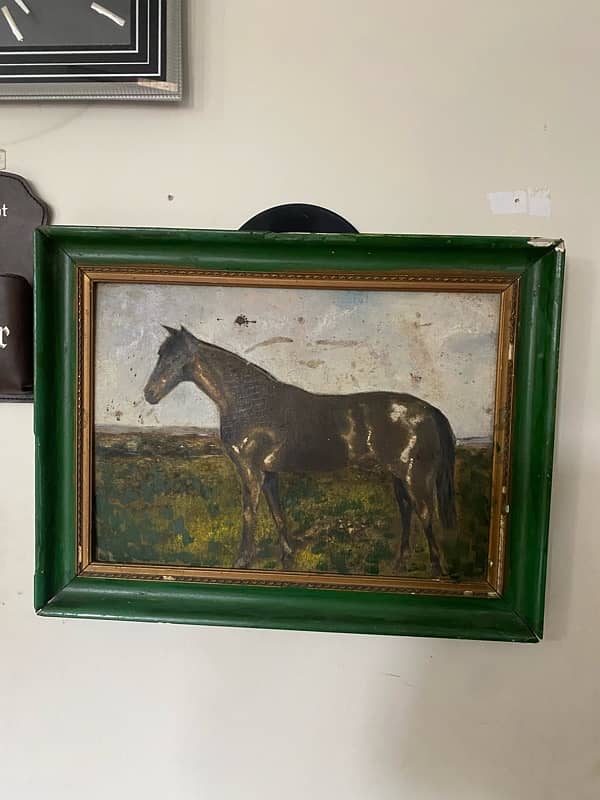 Antique Horse Painting 5