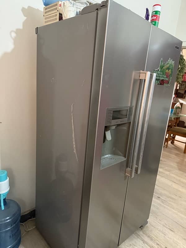 Toshiba side by side door fridge 1