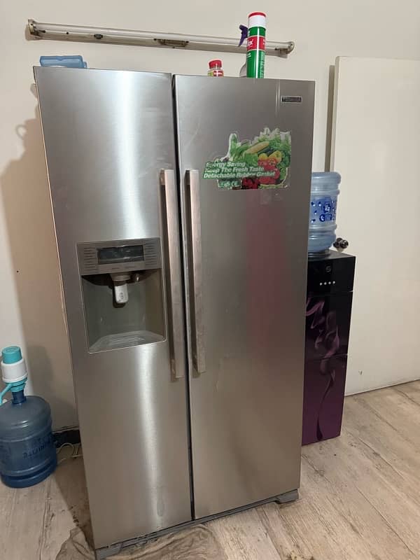 Toshiba side by side door fridge 2