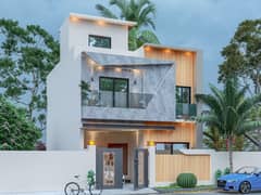 5 Marla Luxury Villa For Sale In K Block On Main Boulevard Citi Housing