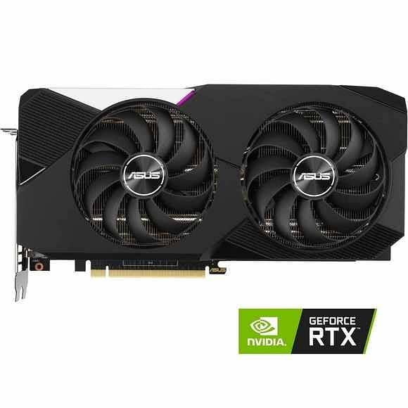 ASUS Dual GeForce RTX 3060Ti 8GB GDDR6 PCI Express 4.0 x16 Video Card 2