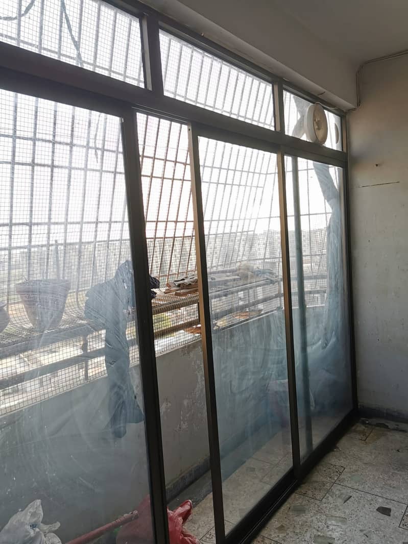 Glass door, Glass sliding partition, Stove, Geyser for Sale 1