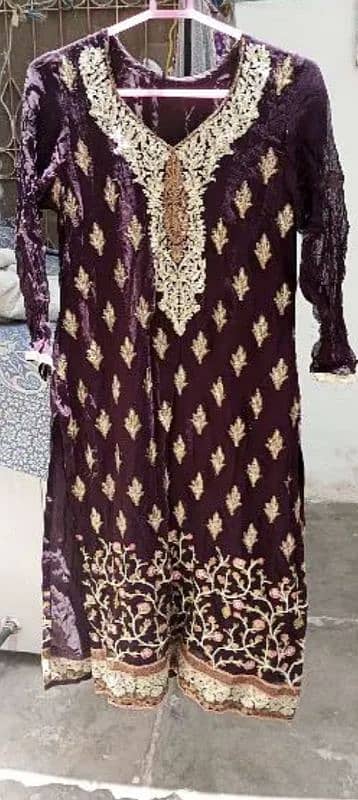 pure 3 pcs embroidered suit 2