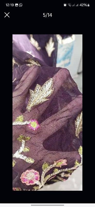 pure 3 pcs embroidered suit 7