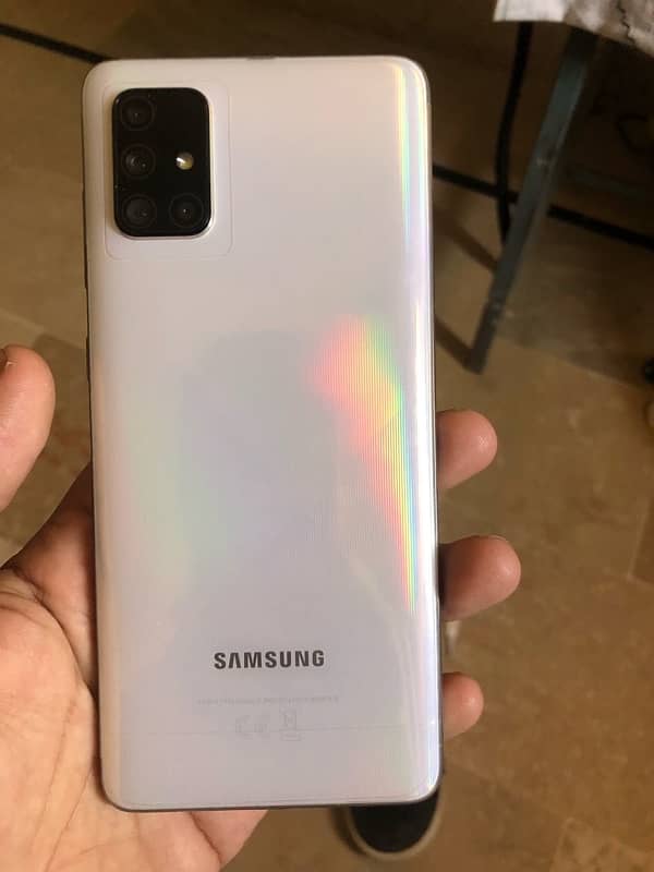 Samsung A71 with box 8/128 2