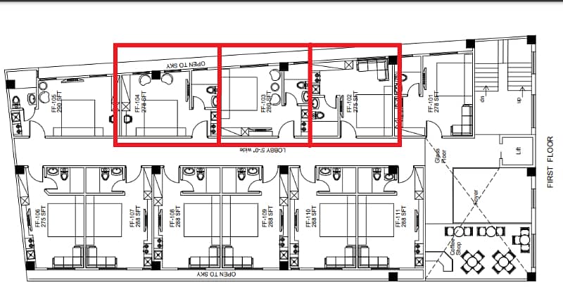 FULLY FURNISHED STUDIO APARTMENT IN INSTALLMENTS 1 YEAR POSSESSION 4