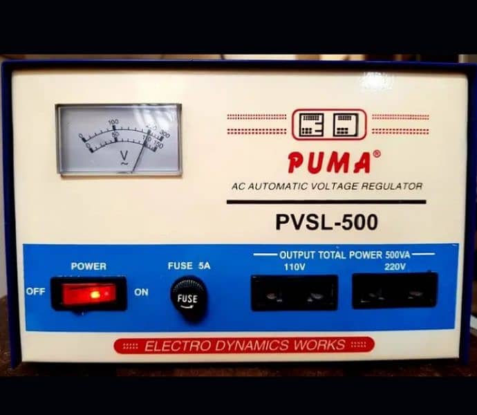 Puma Ac Automatic voltage Regulator Stabilizer for sale. 0