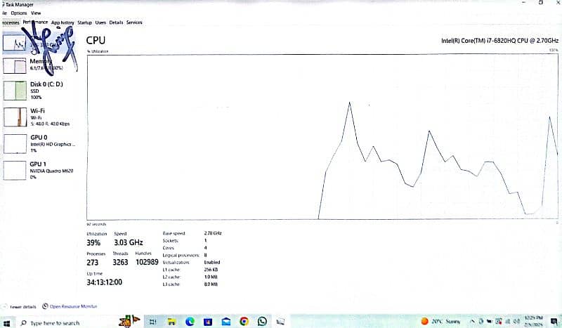 Core i7 6th Gen HQ, Dell Precision Laptop 2