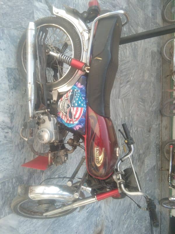 United 70 Motorcycle Good Condition 3