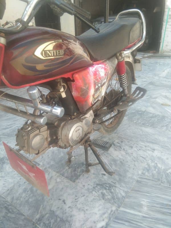 United 70 Motorcycle Good Condition 5